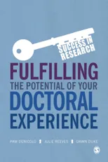 Fulfilling the Potential of Your Doctoral Experience