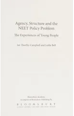 Agency, Structure and the NEET Policy Problem