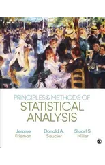 Principles & Methods of Statistical Analysis