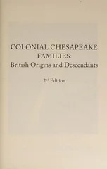 Colonial Chesapeake Families