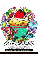 CUPCAKES Coloring Book for Adults