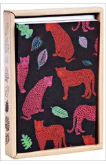 Luxe Leopards Luxe Foil Notecard Box