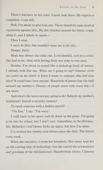 Letters to the Lost