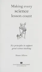 Making Every Science Lesson Count