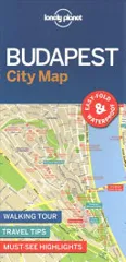 Lonely Planet Budapest City Map