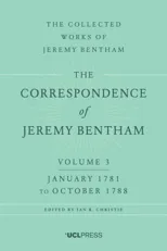 The Correspondence of Jeremy Bentham, Volume 3
