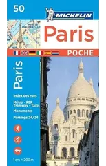 Paris Pocket - Michelin City Plan 50