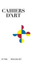 Cahiers d'Art 2016-2017