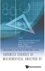 Advanced Courses Of Mathematical Analysis Vi - Proceedings Of The Sixth International School