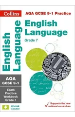 AQA GCSE 9-1 English Language Exam Practice Workbook (Grade 7)