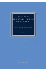 The Law of Public and Utilities Procurement Volume 2