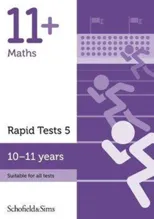 11+ Maths Rapid Tests Book 5