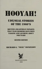 Hooyah! UDT/Seal, Stories of the 1960s