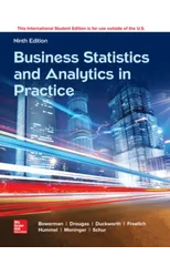ISE Business Statistics and Analytics in Practice