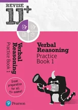 Pearson REVISE 11+ Verbal Reasoning Practice Book 1 - for the 2025 and 2026 exams