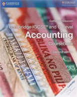 Cambridge IGCSE® and O Level Accounting Coursebook