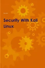 Security With Kali Linux