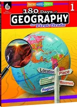 180 Days(tm) Geography for First Grade