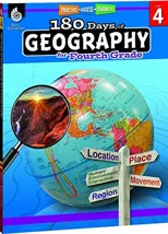 180 Days(tm) Geography for Fourth Grade
