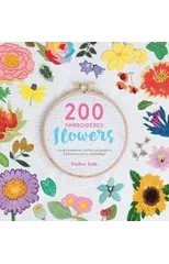 200 Embroidered Flowers
