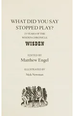 WHAT Did You Say Stopped Play?