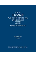Ce qu'on entend sur la montagne, CFF 126
