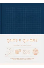 Grids & Guides (Navy) Notebook