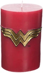 Wonder Woman Sculpted Insignia Candle
