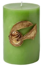 Harry Potter Golden Snitch Sculpted Insignia Candle