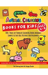 Animal Coloring Books for Kids Ages 4-8