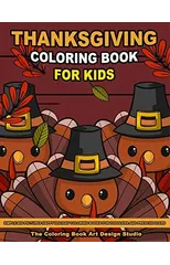 Thanksgiving Coloring Book for Kids