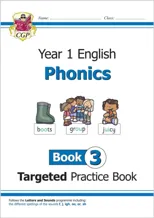 KS1 English Year 1 Phonics Targeted Practice Book - Book 3