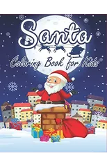 Santa Coloring Book for Kids