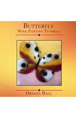 Wool Painting Tutorial "Butterfly"
