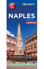 Naples - Michelin City Map Laminated 9217
