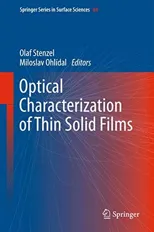 Optical Characterization of Thin Solid Films (2018)