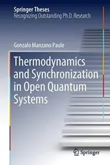 Thermodynamics and Synchronization in Open Quantum Systems (2018)