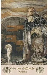Vor der Trollhohle - Notizbuch (Trolle und Goblins)