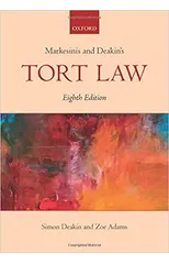 Markesinis & Deakin's Tort Law