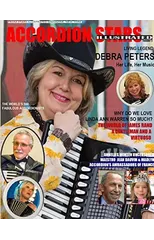 Accordion Stars Illustrated Magazine-Book. Black & White. Vol.1, March 2019