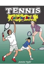 Tennis Coloring Book