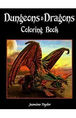 Dungeons & Dragons Coloring Book
