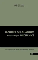Lectures on Quantum Mechanics