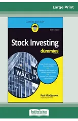 Stock Investing For Dummies, 5th Edition (16pt Large Print Edition)