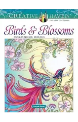 Creative Haven Birds and Blossoms Coloring Book