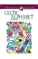 Creative Haven Celtic Alphabet Designs Coloring Book