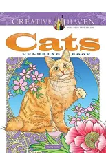 Creative Haven Cats Coloring Book