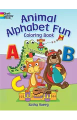 Animal Alphabet Fun Coloring Book