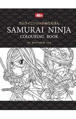 Samurai Ninja Colouring Book