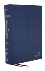 NKJV, MacArthur Study Bible, 2nd Edition, Cloth over Board, Blue, Comfort Print